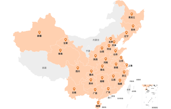 全国运输网络布局