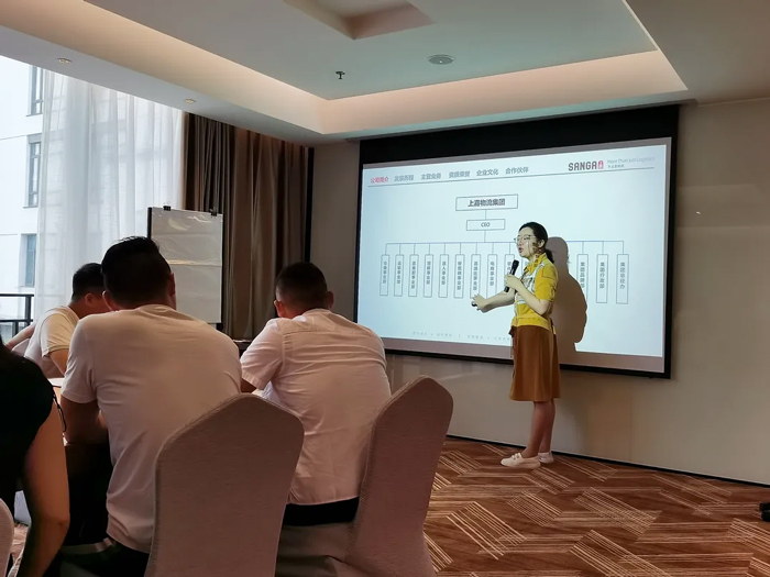 培训发展组徐雯静老师企业文化培训